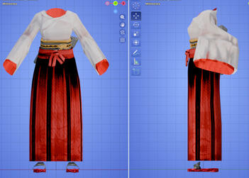 Basic Kimono Mod WIP 1 Basic Kimono Mod WIP 1