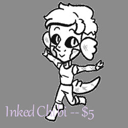 Inked Chibi -- $5