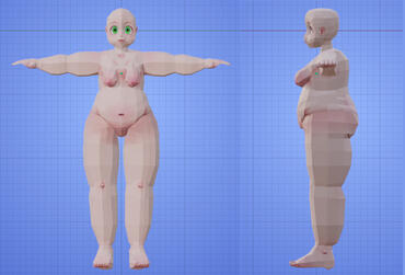 Plus-Size Practice Model WIP 3 Plus-Size Practice Model WIP 3