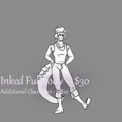 Inked Fullbody -- $30