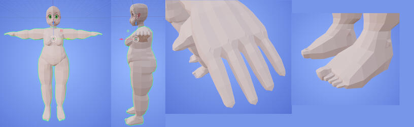 Plus-Size Practice Model WIP 2 Plus-Size Practice Model WIP 2