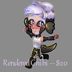 Rendered Chibi -- $20
