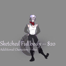 Sketched Fullbody -- $20