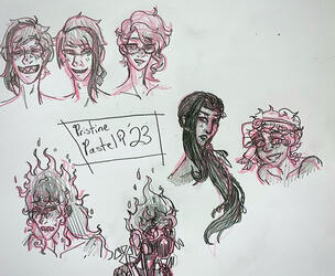 Character Bust Practice Sketches Twisted Wonderland Bust Practice Sketches