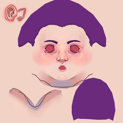 Self-Portrait Practice Model Face Texture Self-Portrait Practice Model Face Texture